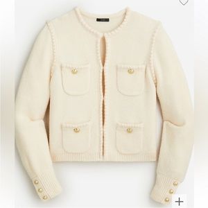 NWT J. Crew Odette Sweater Lady Jacket